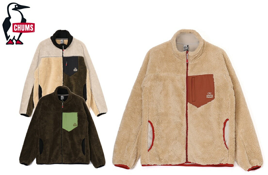 チャムス　ボンディングフリースジャケット　アウター　フリース　ジャケット　大人用　男女兼用