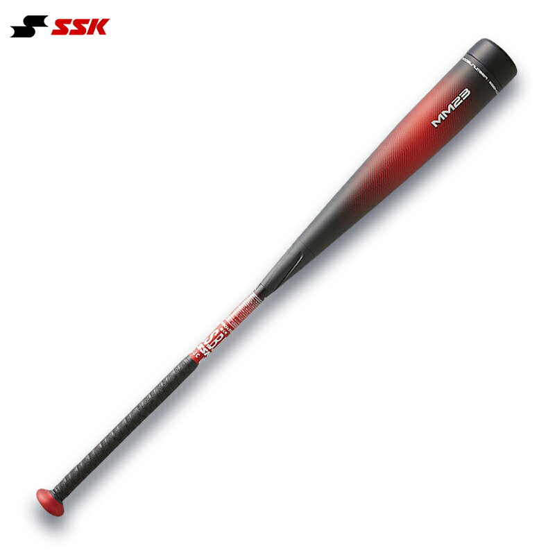 SSK 軟式FRP製バット MM23 厚さは飛距離だ！ウレタン厚23mm SBB4037 野球 ベースボ...