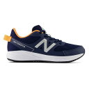 ニューバランス ランニングシューズ スニーカー ジュニア キッズ YK570V3 シューレース 靴紐タイプ ネイビー YK570NM3W