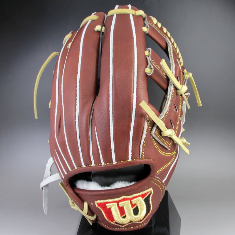 ウィルソン スタッフ デュアル 硬式グラブ 内野手用 右投げ WBW102040 ウォルナット