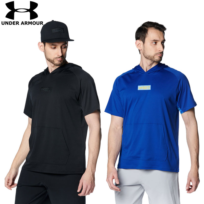 アンダーアーマー UAテックショートスリーブフーディー ベースボールトレーニングウェア 1384741