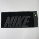 ナイキ NIKE ジャガード タオル ミディアム 35cm×80cm TW2514 (063)ダークグレー/ブラック