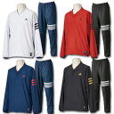 【送料無料】 2017年秋冬モデル アディダス Adidas 野球ウェア 上下セット プルオーバーウインドブレーカー&パンツ 裏起毛 Vジャン DUU68-DUU67 4色展開