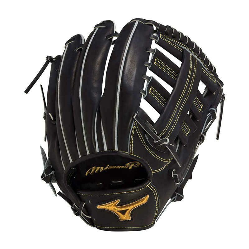 ポイント10倍 ミズノプロ 硬式グラブ 外野手用 CRAFTED Edition 1AJGH28017 09X ブラックX