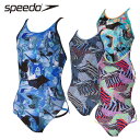 スピード レディース トレーニング水着 ファンピースエムクロスレッグターンズスーツ(レディース/水着)STW02355 女性用 長持ち 練習用
