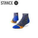 スタンス EARLY RISER QTR ランニング ソックス STANCE BLUE