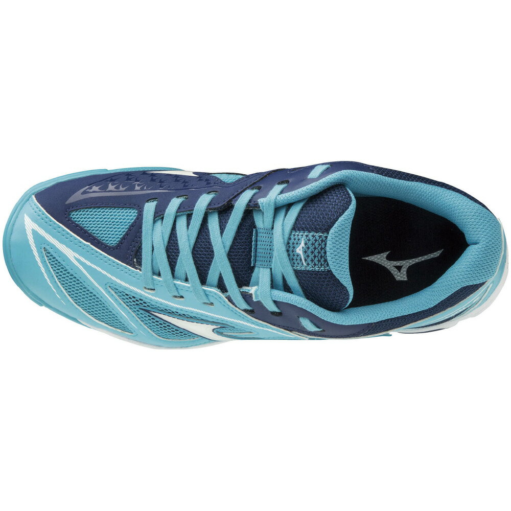 ミズノ MIZUNO ウエーブメダル 6 81GA191501 ライトブルーxホワイトxブルー ミズノウエーブ インタークール XG RUBBER apプラス SR touch