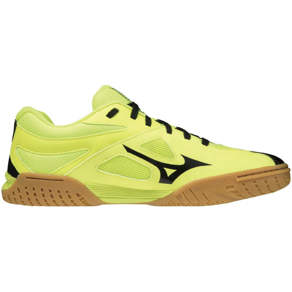 ミズノ MIZUNO ウエーブメダル 6 81GA191547 ブラックxホワイトxイエロー ミズノウエーブ インタークール XG RUBBER apプラス SR touch