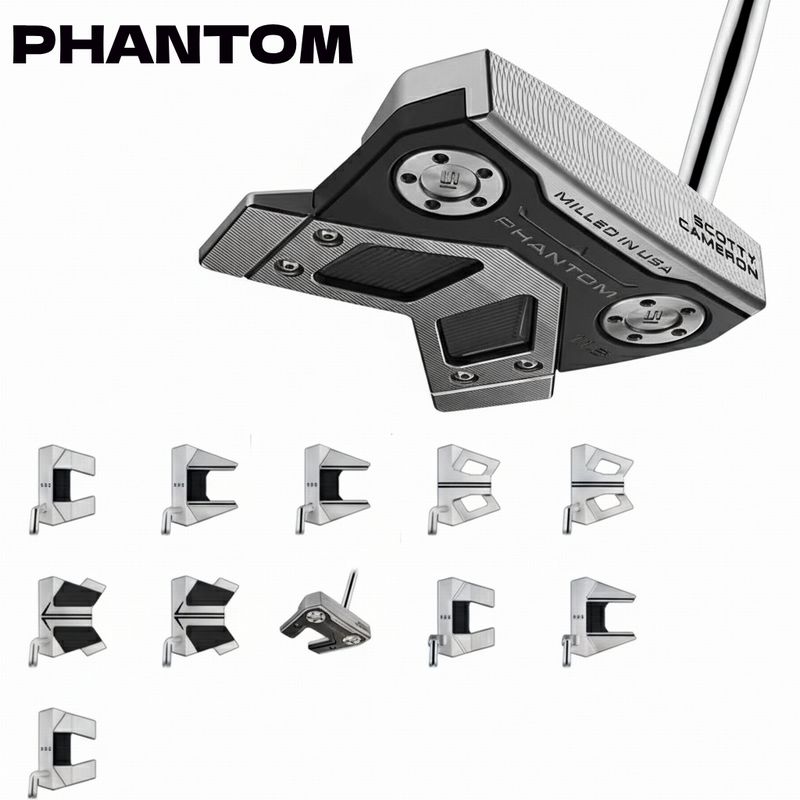 2024モデル スコッティキャメロン ファントム ゴルフ パター PHANTOM 日本正規品