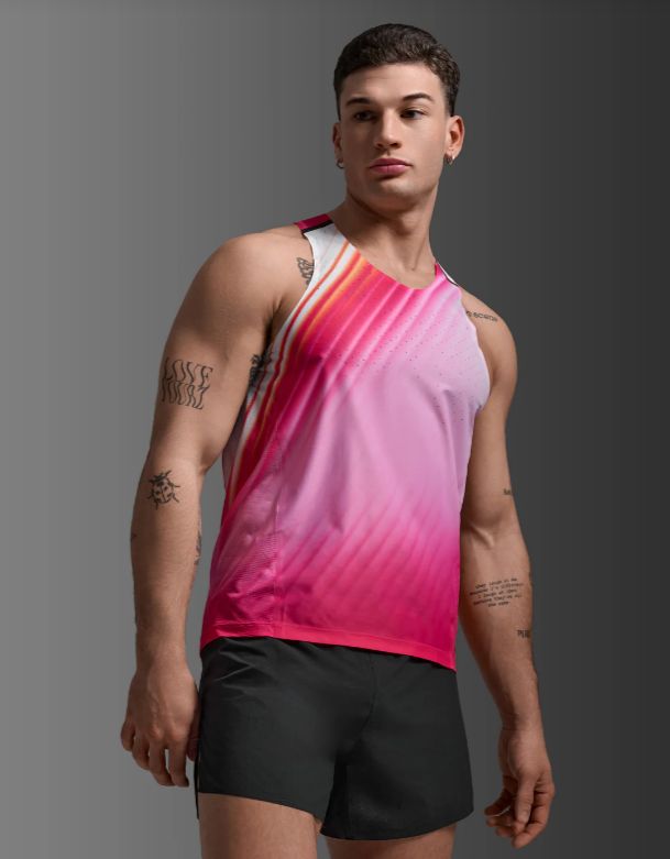 2XU メンズ ライトスピード リアクト シングレット MR7375A ランニング マラソン トレーニング