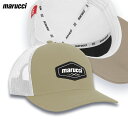 ポイント10倍 マルチ marucci CROSS BATS SNAPBACK HAT キャップ MAHTTRPCS2 (TW/W)タン×ホワイト(4)