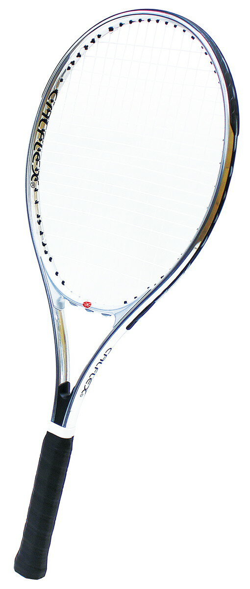 サクライ貿易 SAKURAI CX-540 テニス CALFLEX 一般用アルミ硬式テニスラケット・ホールグリップ シルバー