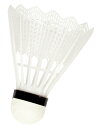サクライ貿易 SAKURAI NS-01 バドミントン CALFLEX ナイロンシャトルコック4個入 ホワイト