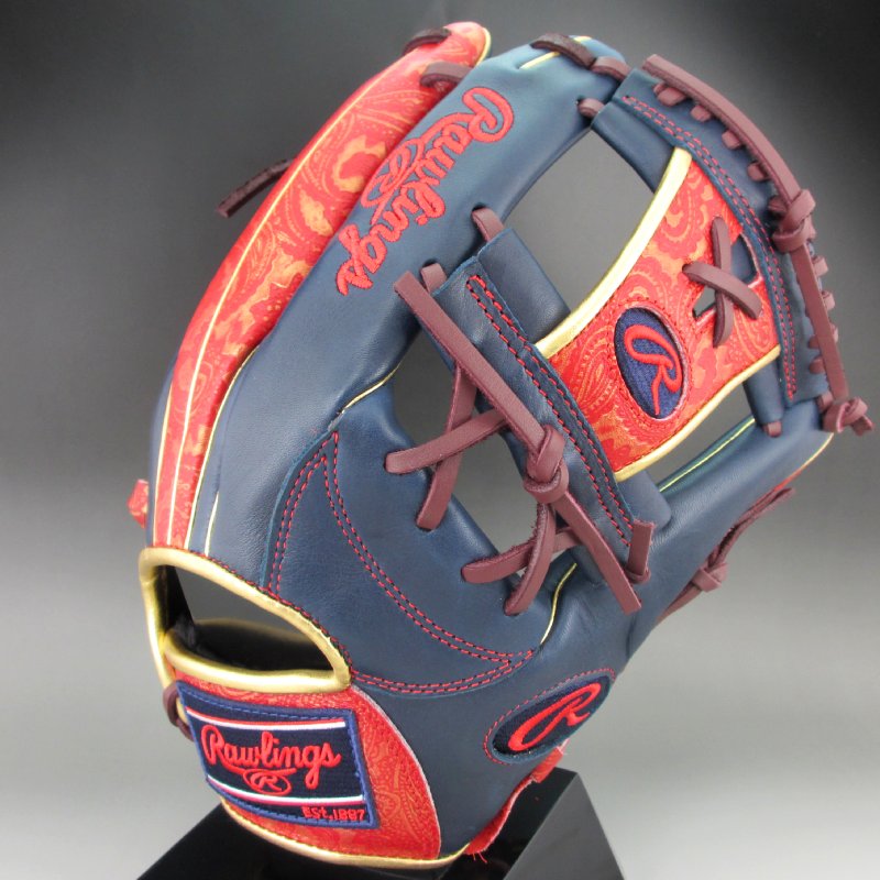野球 内野用 ローリングス ペイズリー 赤 HOH®︎ PAISLEY REVIVAL | ローリングスジャパン - Rawlings