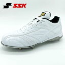 SSK 野球スパイク 金具埋込式 プロエッジTT-LW-F ホワイト ESF3222LWF