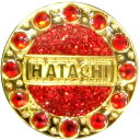 HATACHI(ハタチ) 【男女兼用 グラウンドゴルフ用マーカー】 クリスタルマーカー レッド