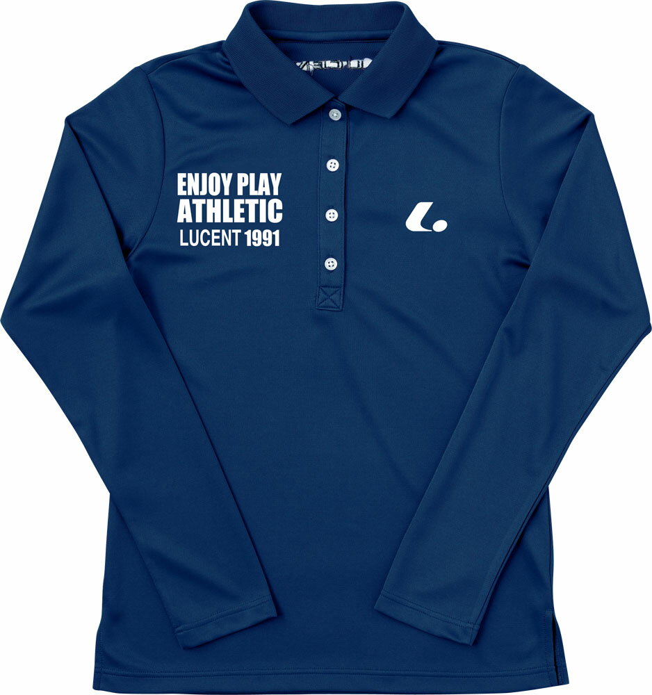 LUCENT（ルーセント） レディース 長袖ポロシャツ ネイビー ネイビー