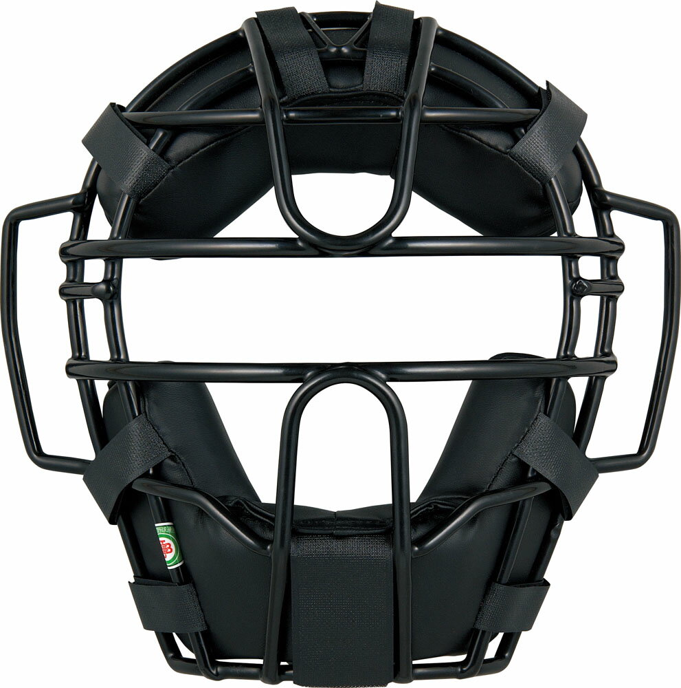 ZETT（ゼット） 軟式野球用マスク（SG基準対応） ブラック