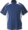 デサント(DESCENTE) 【男女兼用 野球・ソフトボール用ウェア】 立衿2ボタンベースボールシャツ