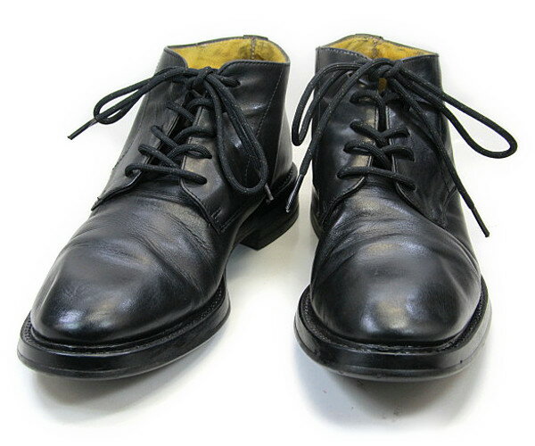 【中古】【送料無料】BROOK & CROSSFIELD43 (約27.0〜27.5cm)イタリア製・チャッカブーツYALAKU-ヤラク-メンズブーツ・紳士靴