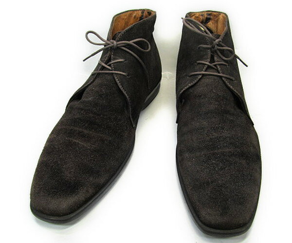 【中古】【送料無料】FLORSHEIM (フローシャイム) 10 W(約27.0-27.5cm) チャッカブーツYALAKU-ヤラク-メンズビジネスシューズ・紳士靴