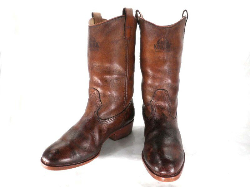 【中古】【送料無料】KODIAK コディアック約24.0-24.5cm　カナダ製・ペコスブーツ♪YALAKU-ヤラク-メンズカジュアルブーツ・紳士靴
