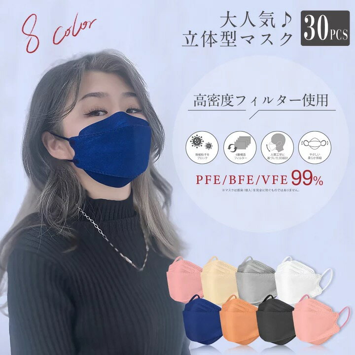 【限定50セット】お試しセット お一人様1点限り 日本製 マスク 3d 立体マスク jn95 不織布マスク 5枚 使い捨て カラーマスク 男女兼用 5色 (各1枚) 5枚入