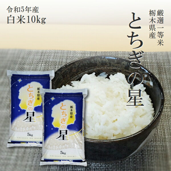 米 10kg 送料無料 (5kg×2)とちぎの星 栃木県産 