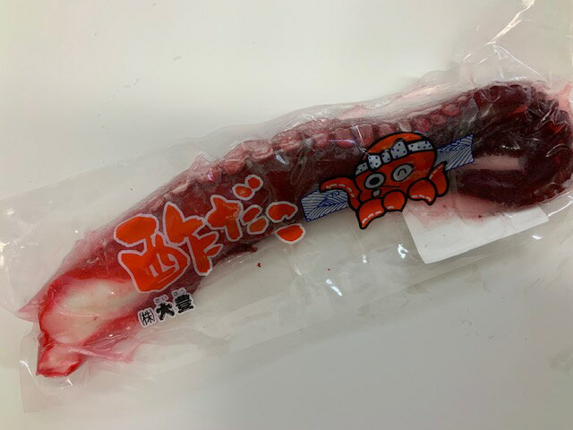 北海道産 酢だこ 1本 安心な真空パック入 スダコ/酢蛸/すだこ