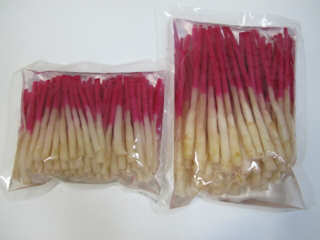 はじかみ（しょうが）50本入または100本入 選んでください【メール便対応商品1個のみ】のサムネイル