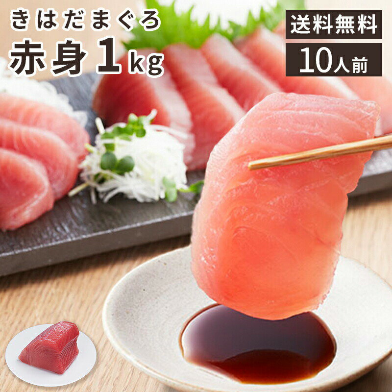 まぐろ きはだまぐろ 1kg 小分け 送料無料 ギフト セール SALE 業務用 焼津 赤身 クール ヤマト運輸 お取り寄せ 冷凍