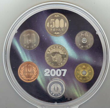 【ミントセット】南極地域観測50周年 専用ケース入り　平成19年貨幣セット（2007年）【記念貨入り】