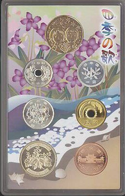 大和文庫・楽天市場支店の【平成24年】心のふるさと貨幣セット5「四季の歌」 オルゴール付き貨幣セット　2012年ミントセット｜アングル3