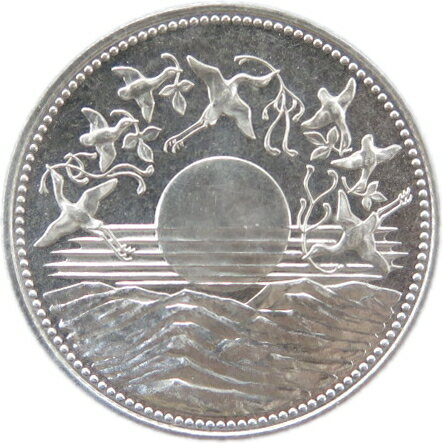 【記念硬貨】昭和天皇 御在位60年記念 10000円銀貨 ブリスターパック入り 昭和61年 1986年 【記念貨】