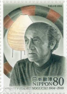 【記念切手】平成文化人切手 「イサム・ノグチ（彫刻家）」 2004年 （平成16年)【切手シート】