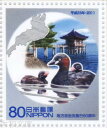 【ふるさと切手】 「滋賀県」 地方自治法施行60周年 記念切手シート 平成23年（2011年）【ふるさと-84】