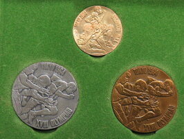 【メダル】東京オリンピック記念金銀銅メダル昭和39年(1964年)【未使用】