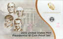 アメリカ 歴代大統領シリーズ 第33代~36代 2015年 プルーフ貨幣セット