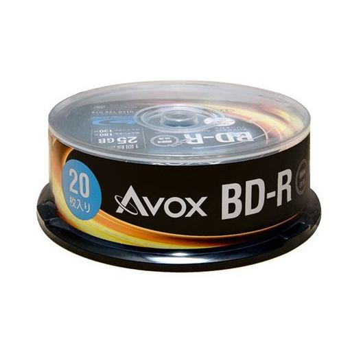 テクタイト BR130RAPW20PA 録画用ブルーレイディスク BD-R(SL:一層) 25GB 20枚スピンドルケース