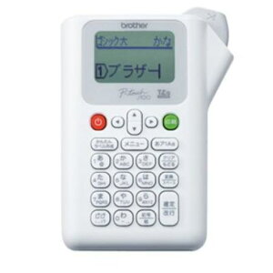 【ポイント10倍！2月16日(日)01:59まで】ブラザー PT-J100W ラベルライター ホワイト