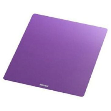 バッファロー BSPD10PU メタル調マウスパッド パープル
