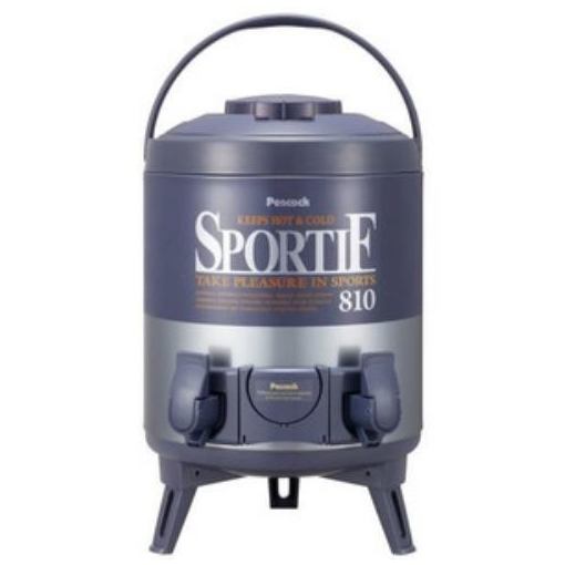 ピーコック INW-80AH ウォータージャグ ダブルコックキーパー (8.1L) ブルーグレー