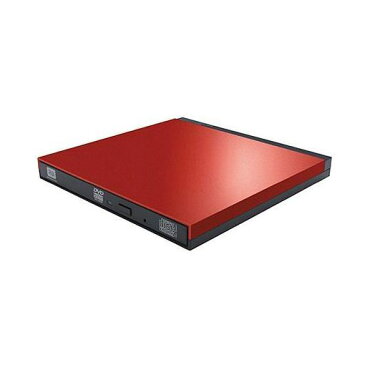 ロジテック LDR-PUE8U3VRD USB3.0搭載 DVDドライブ レッド