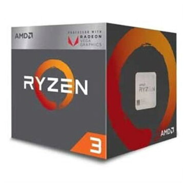 AMD YD2200C5FBBOX AMD CPU 2200G(Ryzen 3 Raven Ridge)Radeon Vega 8グラフィックス搭載