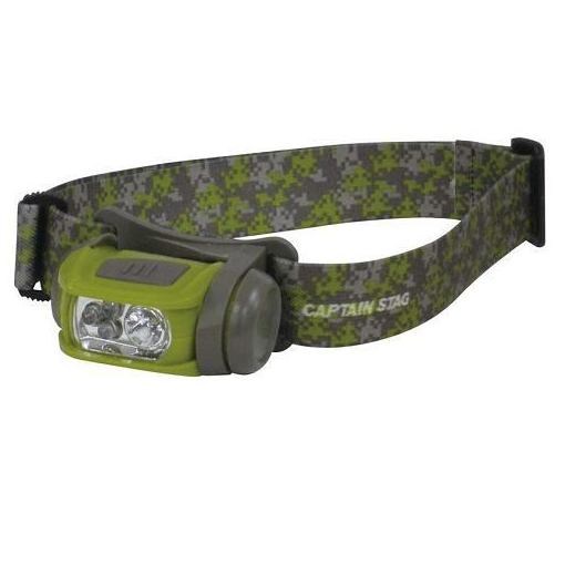 CAPTAIN STAG UK-3020 キャプテンスタッグ ギガフラッシュ LEDヘッドライト(モザイク)通販格安セール情報 楽天 通販