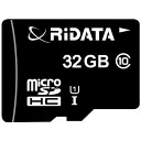 RiDATA WRI-MSH032GC10U1 microSDカード 32GB ブラック