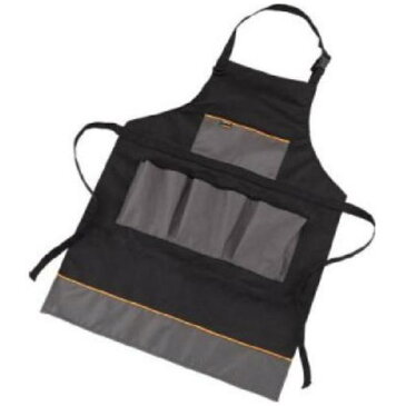 【ポイント5倍】TRUSCO 作業用エプロン 黒・グレー