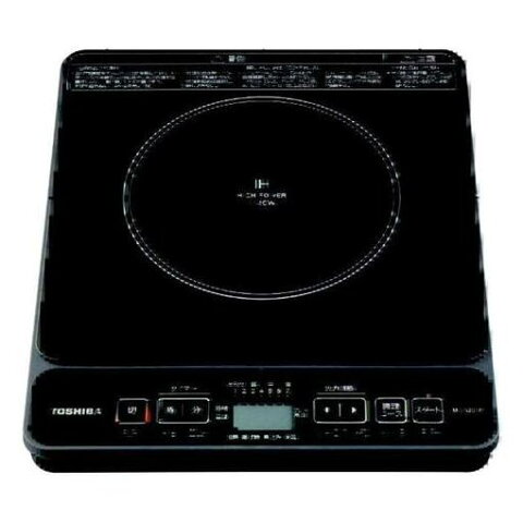 東芝 MR-S20M-K 卓上型IH調理器 （1口） ブラック