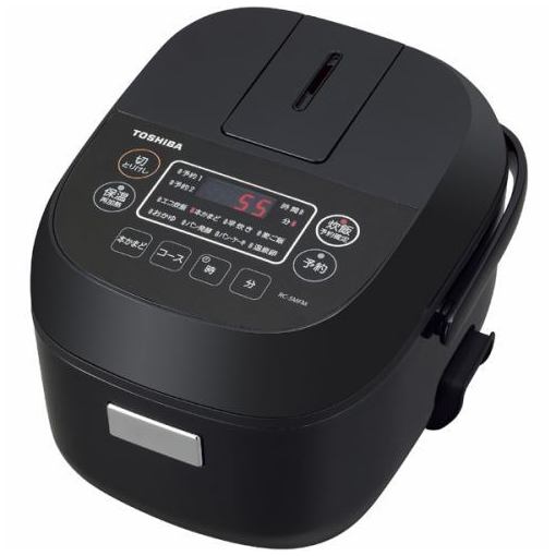 炊飯器 東芝 RC-5MFM(K) マイコン炊飯器 3合炊き ブラック 3合