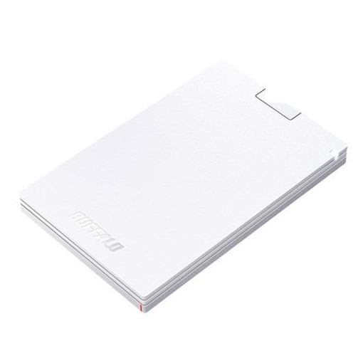 バッファロー SSD-PG240U3-WA 耐振動・耐衝撃 USB3.1（Gen1）対応 ポータブルSSD 240GB ホワイト